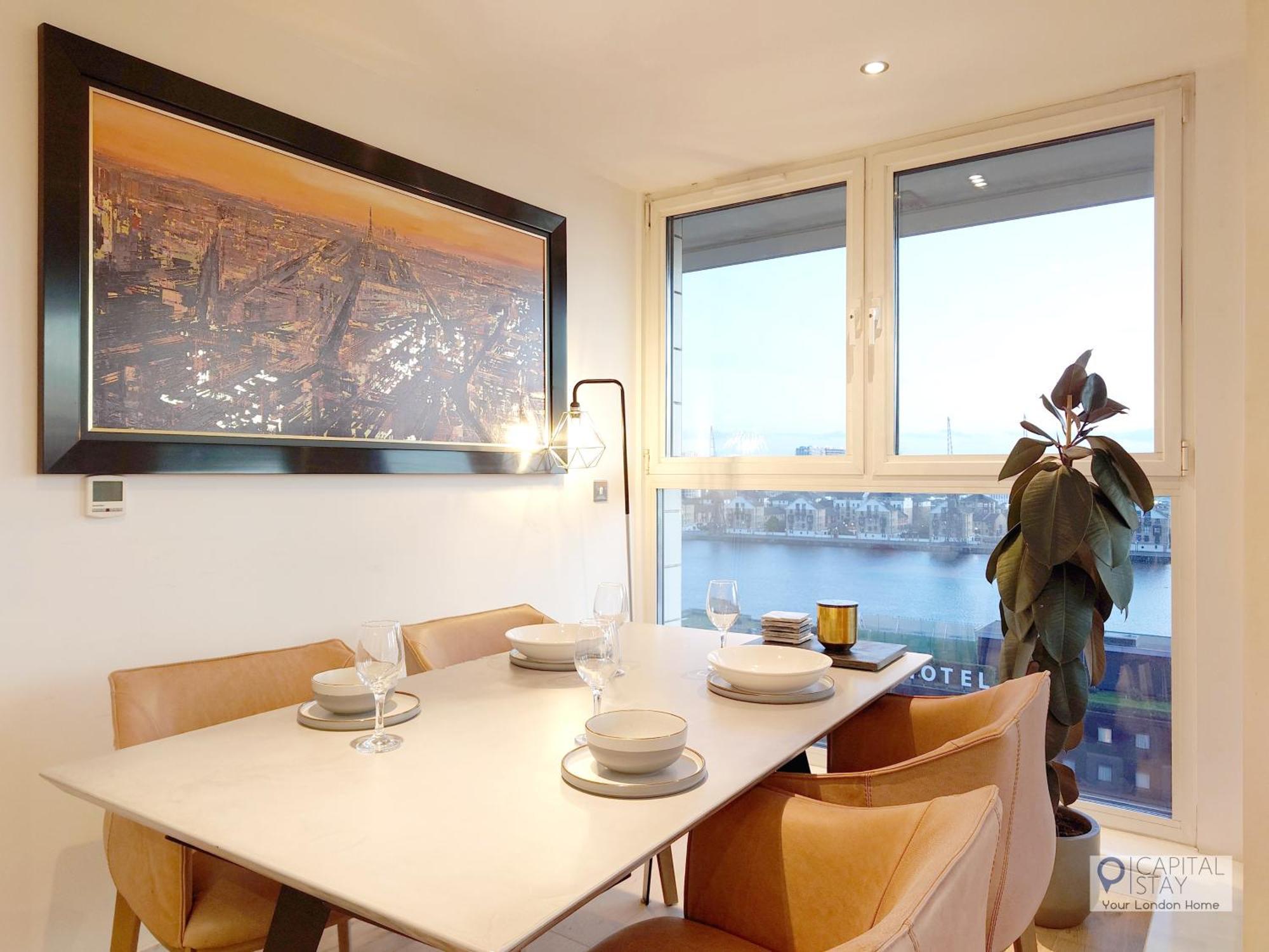 Deluxe Two Bed Apartment With River & City View London Exterior photo